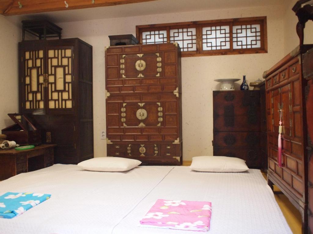 Eugene Hanok Culture Center Dongdaemun Séoul Chambre photo